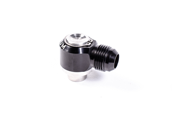 Radium Engineering — Radium Engineering S14/S15 RB25DET/SR20DET 10AN Press-In Valve Cover Banjo Fitting Intake Port - view 3